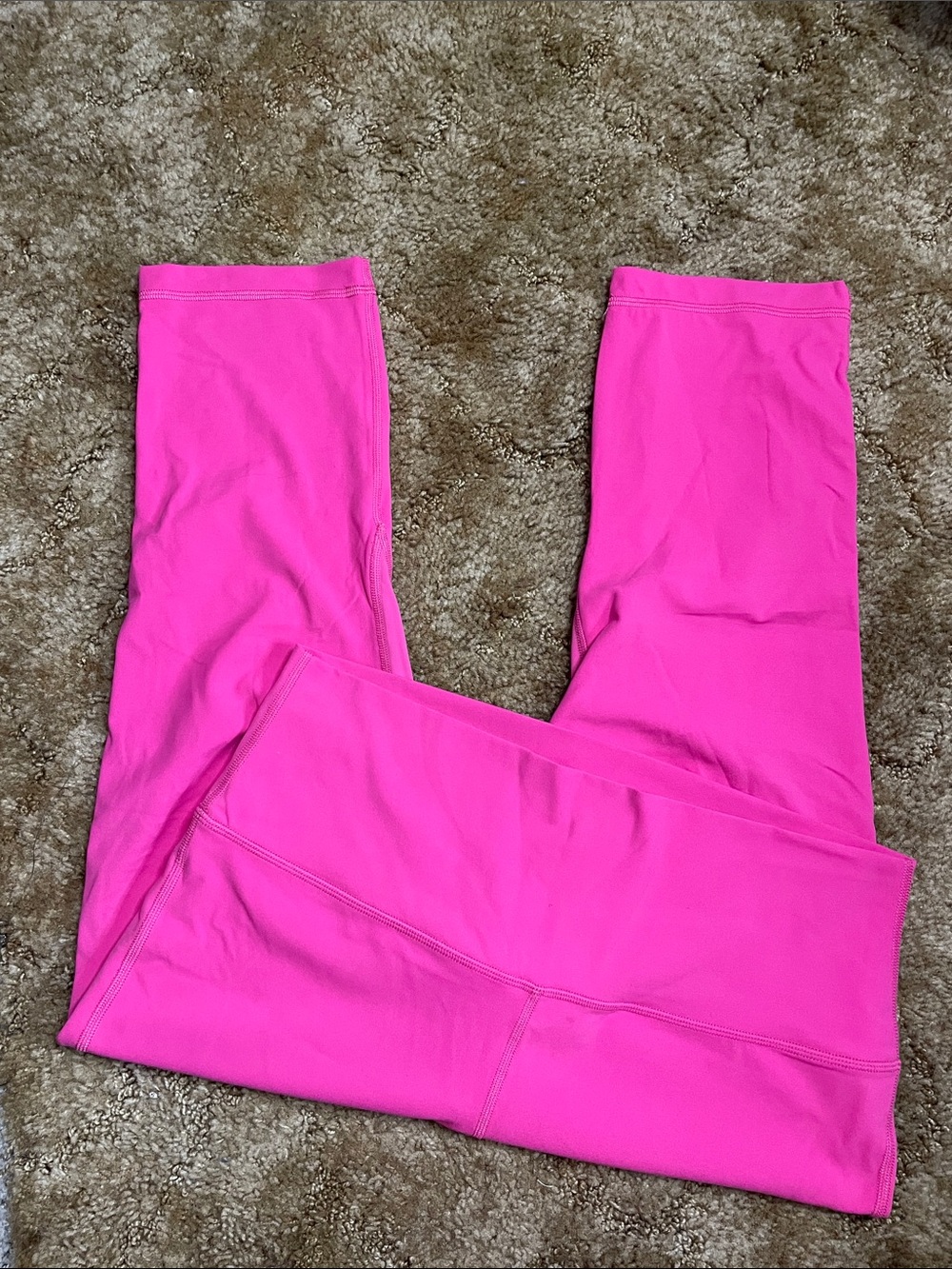 Lululemon Align Crop Pink Leggings Size 14